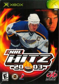 NHL Hitz 20-03 PAL Xbox box art
